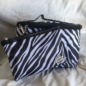 2-Piece Bag Set Zebra Print